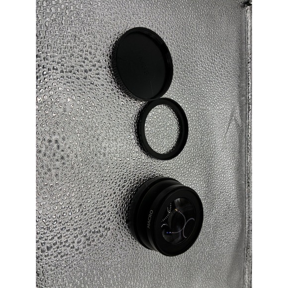 Polaroid Other - Polaroid‎ Studio Series .43x Wide Angle Macro Lens 52mm with 58mm Adapter Black